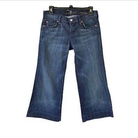 SEVEN FOR ALL MANKIND Crop Dojo Jeans - Picture 1 of 3